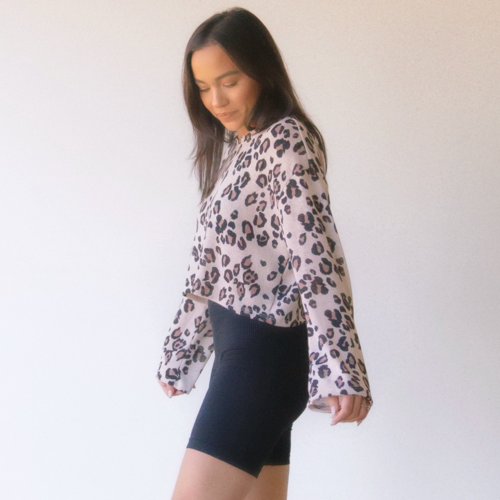 Cheetah Long Sleeve Top